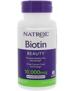 Biotine, 10000mcg - 100 comprimés