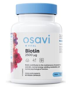 Osavi - Biotine, 2500 mcg - 60 veganistische capsules