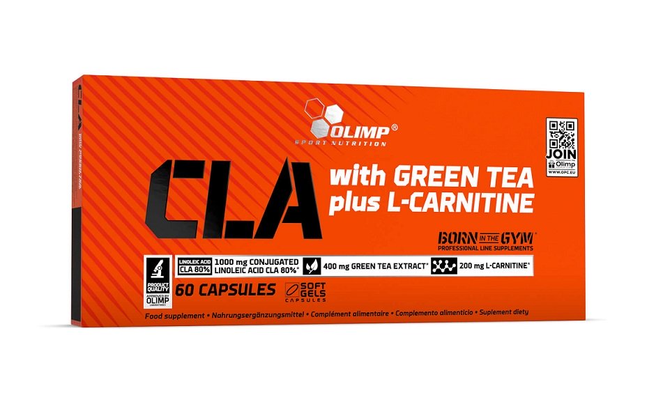Olimp Nutrition - CLA met Groene Thee en L-Carnitine - 60 capsules