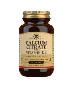 citrate de calcium avec vitamine d3 - 60 comprimés