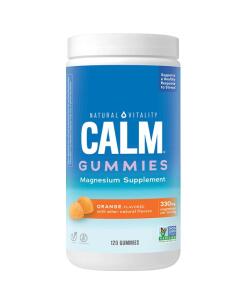 Natuurlijke Vitaliteit - Kalmerende Gummies, Sinaasappelsmaak - 120 Stuks