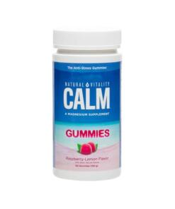 Natuurlijke Vitaliteit - Kalmerende Gummies, Framboos-Citroen - 60 gummies
