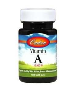 Vitamine A, 10 000 UI - 250 softgels