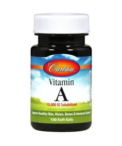 Carlson Labs - Vitamine A, 10.000 IE - 100 softgels