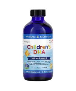 DHA pour enfants, 530mg Omega-3 à la fraise (EAN 768990027239) - 237 ml