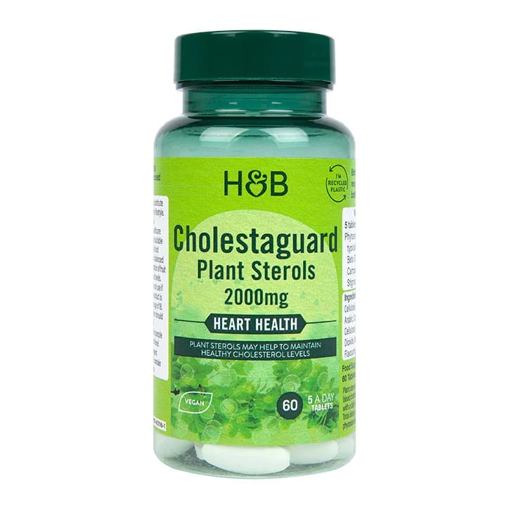Holland & Barrett - CholestaGuard Plantensterolen, 2000 mg - 60 tabletten
