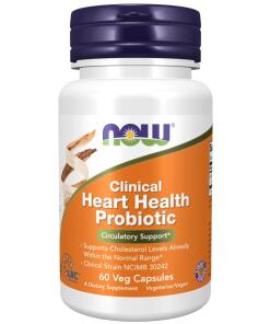 NOW Foods - Klinische Probiotica voor Hartgezondheid - 60 capsules