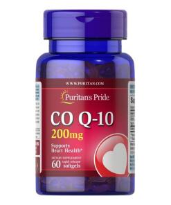 Puritan's Pride - CoQ10, 200 mg - 60 zachte capsules