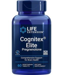 Life Extension - Cognitex Elite Pregnenolon - 60 vegetarische tabletten