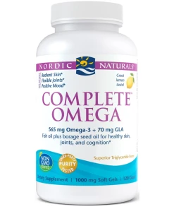 Nordic Naturals - Complete Omega, 565 mg met citroensmaak - 120 zachte capsules