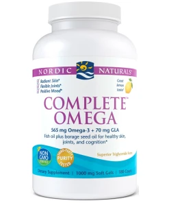 Nordic Naturals - Complete Omega, 565 mg Citroen - 180 Zachte Capsules
