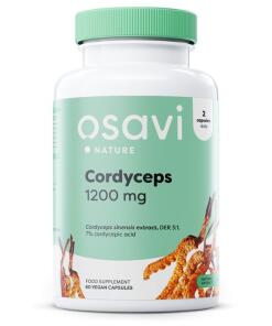Cordyceps, 1200mg - 60 capsules végétaliennes