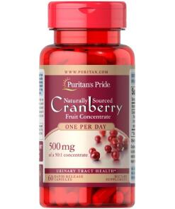 Puritan's Pride - Cranberry, 500 mg - 60 capsules