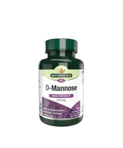 Natures Aid - D-Mannose 1000 mg (60 tabletten)