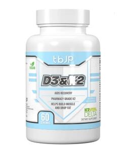 Trained by JP - Vitamine D3 & K2 - 60 capsules