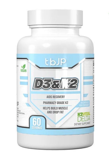 Entraîné par JP - D3 & K2 - 60 gélules