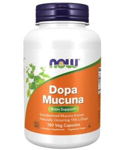 NOW Foods - DOPA Mucuna - 180 capsules