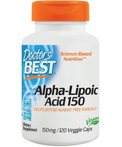 Acide alpha lipoïque, 150mg - 120 vcaps