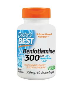 Benfotiamine avec BenfoPure, 300mg - 60 vcaps