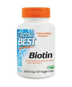Biotine, 5000mcg - 120 vcaps