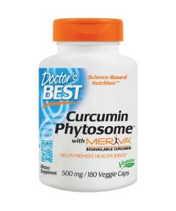 Doctor's Best - Curcumine Fytosoom met Meriva, 500mg - 180 capsules