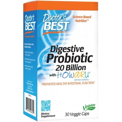 Doctor's Best - Probiotica voor de spijsvertering, 20 miljard CFU - 30 capsules