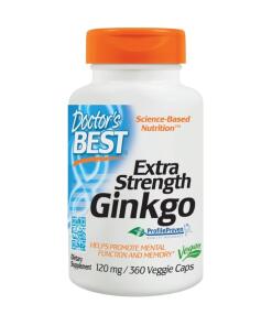 Doctor's Best - Extra Sterke Ginkgo, 120 mg - 360 Capsules