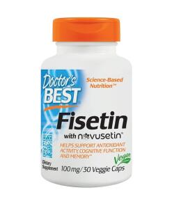Doctor's Best - Fisetin met Novusetin, 100mg - 30 capsules