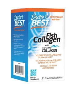 Collagène de poisson avec Naticol Fish Collagen - 30 paquets de bâtonnets