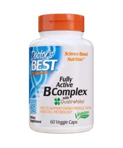 Complexe B entièrement actif avec Quatrefolic - 60 vcaps