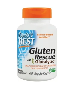Gluten Rescue avec Glutalytic - 60 vcaps