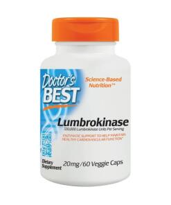 Doctor's Best - Lumbrokinase, 20 mg - 60 capsules