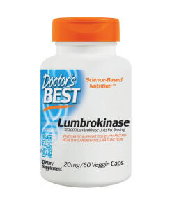 Lumbrokinase, 20mg - 60 vcaps