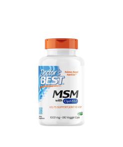 Doctor's Best - MSM with OptiMSM Vegan, 1000mg - 180 vcaps