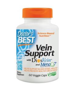 Doctor's Best - Veneuze Ondersteuning met DiosVein en MenaQ7 - 60 Capsules