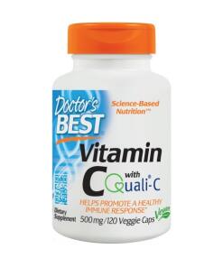 Vitamine C avec Quali-C, 500mg - 120 vcaps