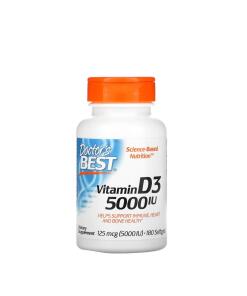 Vitamin D3, 5000 IU - 180 softgels