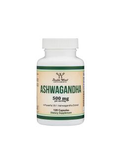 Double Wood Supplements - Ashwagandha (120 Capsules)