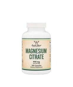 Double Wood Supplements - Magnesiumcitraat (180 Capsules)