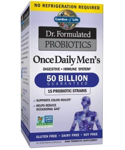 Garden of Life - Dr. Geformuleerde Probiotica Dagelijks voor Mannen - 30 capsules
