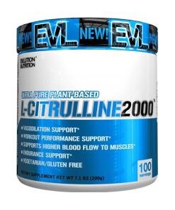 EVLution Nutrition - L-Citrulline 2000, Ongezoet - 200g