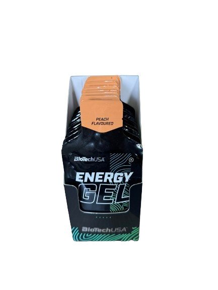BioTechUSA - Energiegel, Perzik - 12 x 40 g