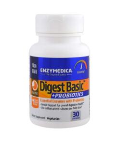 Enzymedica - Digest Basic + Probiotica - 30 capsules