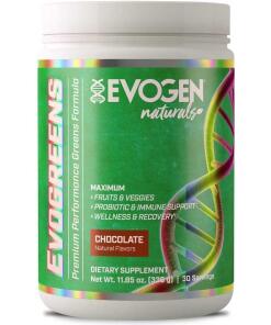 Evogen - Evogreens Naturals, Chocolade - 336g