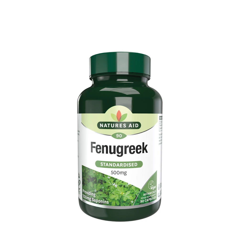 Natures Aid Fenugrec Standardisé 500 mg (90 gélules)