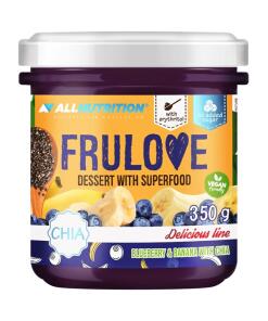 Allnutrition - Frulove Dessert aux Superfoods, Myrtille & Banane avec Chia - 350g