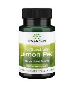 Swanson - Volledig Spectrum Citroenschil, 400 mg - 60 Capsules