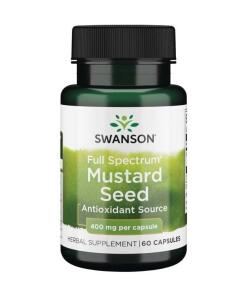 Swanson - Volledig Spectrum Mosterdzaad, 400 mg - 60 capsules