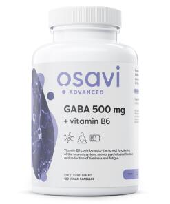 Osavi - GABA 500 mg + Vitamine B6 - 120 vegetarische capsules