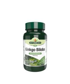 Natures Aid - Gestandaardiseerd Ginkgo Biloba 120 mg (90 tabletten)